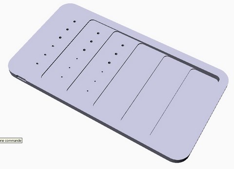 calibre étagé délaminage